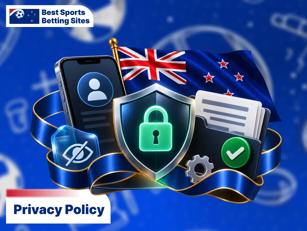 Privacy policy and protection of user data on a sports betting website.